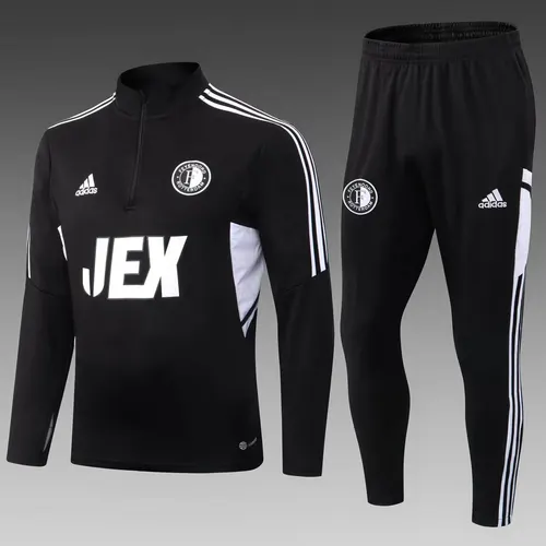 Chándal de Entrenamiento Feyenoord Rotterdam Negro 2022/2023 Calidad Thai Set — view 1