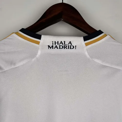2023/2024 Long Sleeve Real Madrid Home Football Shirt  — view 3