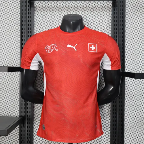 2026 Player Version Switzerland National Team Home Football Jersey  