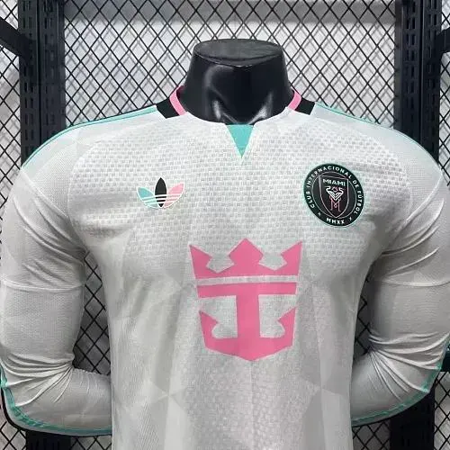 Camiseta de fútbol Inter Miami Third Away Player Version manga larga 2026/2027  Thailand Quality — view 5