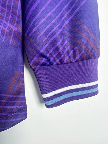 1992/1993 Retro Long Sleeve Fiorentina Home Soccer Jersey  — view 7