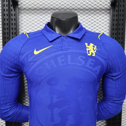 2026/2027 Long Sleeve Player Version Chelsea Home Football Jersey   — view 3