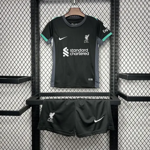 Maillot de football extérieur Liverpool 2024/2025  taille enfant