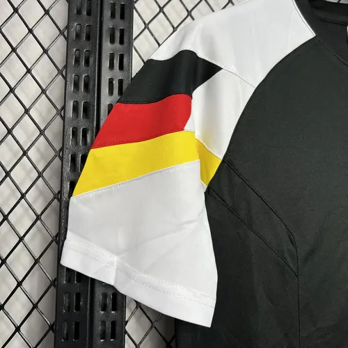 2024 Germany Training Wear Black and White Football Shirt  — view 7