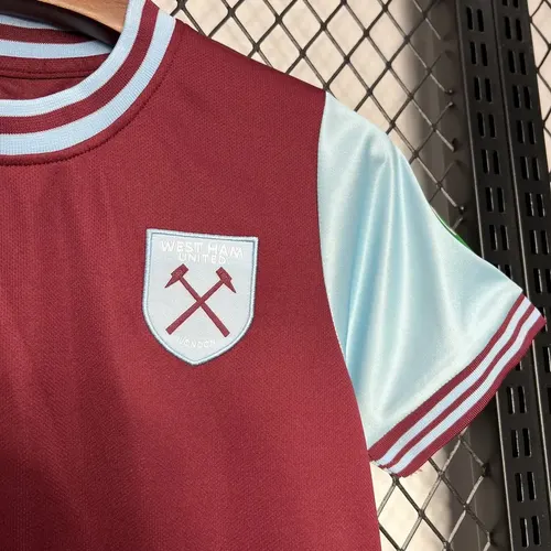 2024/2025 Maillot Domicile West Ham United Football  Taille Enfant — view 4