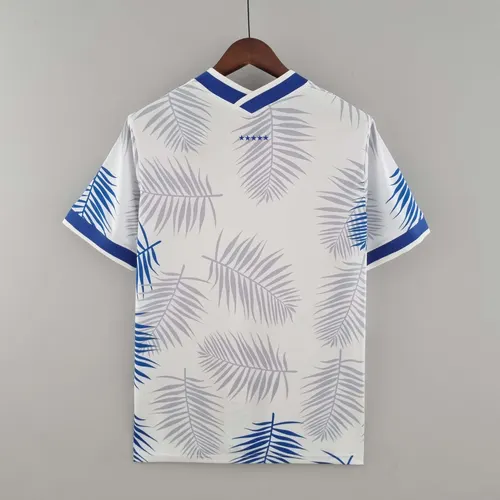 2022 Brasil Clásica Blanca Camiseta de Fútbol — view 2