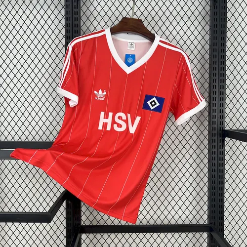 1983-1984 Retro Hamburger SV Camisa de Futebol Visitante  — view 1