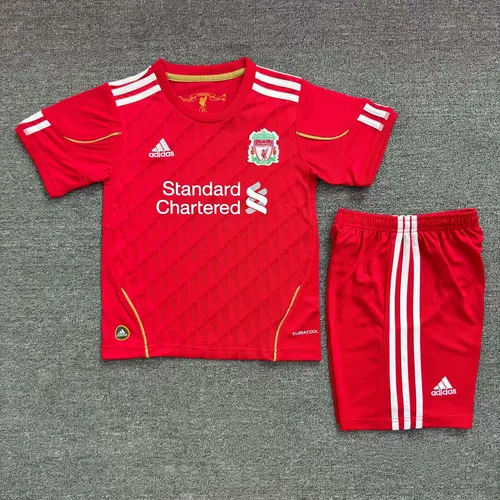 2010/2011 Retro Liverpool Fußballtrikot Heim   Kindergröße — view 1