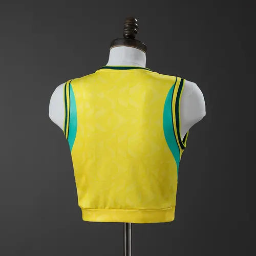2026 Brasilien Frauen Crop Tank Top Heim Trikot — view 2