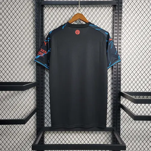 2023/2024 Manchester City Drittauswärts Fußballtrikot AAA fan-gradät — view 3