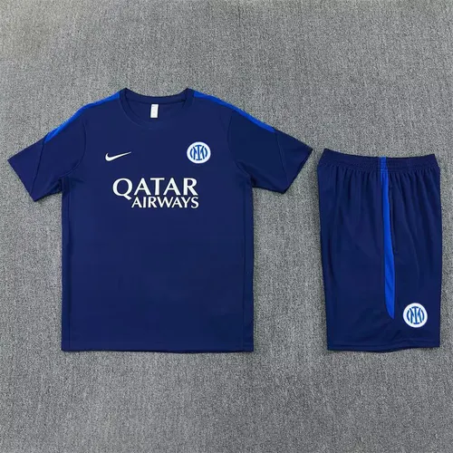 2026/2027 Inter Milan قميص تدريب أزرق ملكي لكرة القدم جودة تايلاندية  — view 3