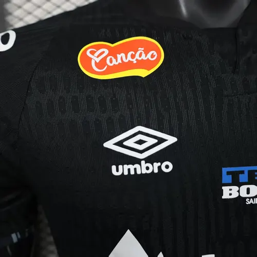 2025/2026 Versión Jugador Camiseta de Fútbol Edición Especial Santos Negro 01 Calidad Thai — view 4