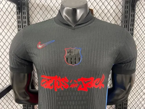 2024/2025 Maillot de Football Extérieur Version Joueur Barcelona x Travis Scott Collab  — view 6