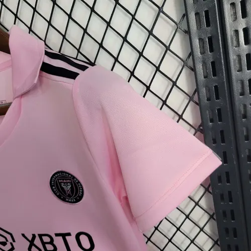 2022/2023 Inter Miami Home Soccer Jersey  Kids Size — view 6
