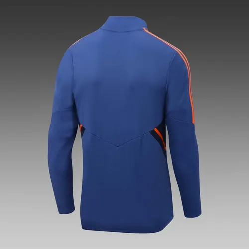 Conjunto de Treino Manchester United Meio Puxão Azul 2022/2023  — view 4