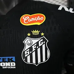 2025/2026 Versión Jugador Camiseta de Fútbol Edición Especial Santos Negro 01 Calidad Thai — view 5