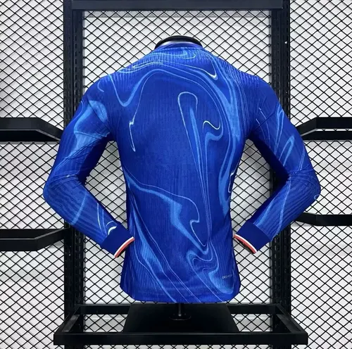 2024/2025 Long Sleeves Chelsea Home Football Shirt Player Version  — view 2