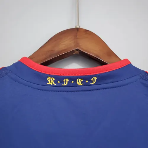 2010 Retro España Visitante Camiseta Fútbol — view 5