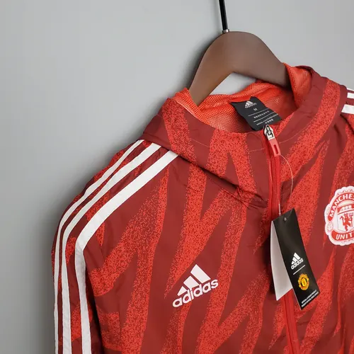 Chaqueta cortavientos del Manchester United 2021/2022 roja — view 6