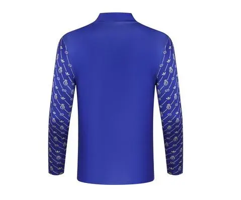 2024/2025 Real Madrid Púrpura Real Conjunto de Entrenamiento de Media Cremallera Camiseta de Fútbol  — view 4