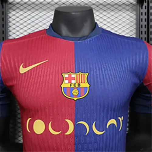 2024/2025 إصدار اللاعب برشلونة كولدبلاي موون ميوزك قميص جودة تايلاندية — view 3