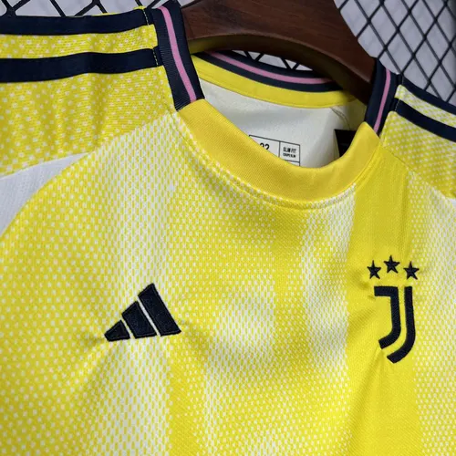 2024/2025 Juventus Camisa de Futebol Visitante  Tamanho Infantil — view 3