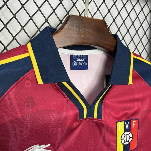 Maillot de football rétro domicile Venezuela 2000 lande — view 4