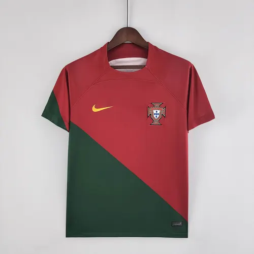قميص كرة القدم البرتغالي المنزلي لكأس العالم 2022 — view 1