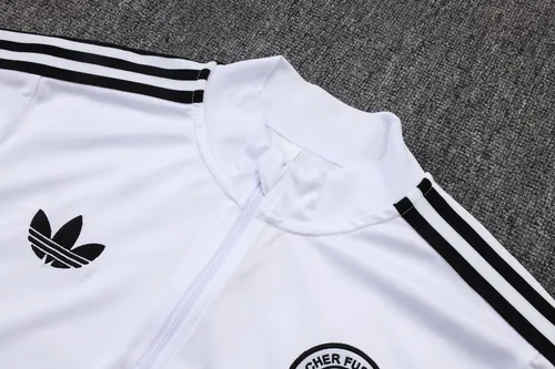 Ensemble d'entraînement demi-zip blanc édition 125e anniversaire Allemagne 2025 — view 4