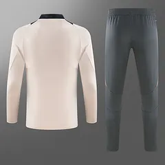 Ensemble d'entraînement demi-zip Real Madrid rose 2024/2025  — view 2