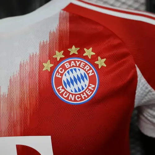 2025/2026 Player Version Bayern Munich Home 01 Football Shirt  — view 5