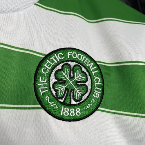 1985/1987 Retro Celtic Heim Fußballtrikot  — view 6