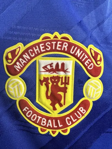 1986/1988 Retro Manga Larga Manchester United Tercera Equipación Visitante Camiseta de Fútbol  — view 5