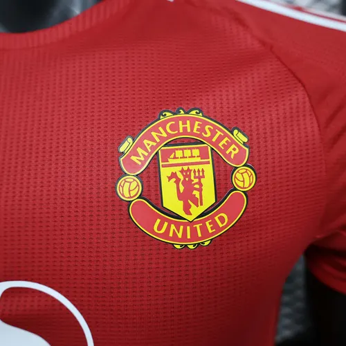 2024/2025 Player Version Manchester United Home Football Shirt  — view 6