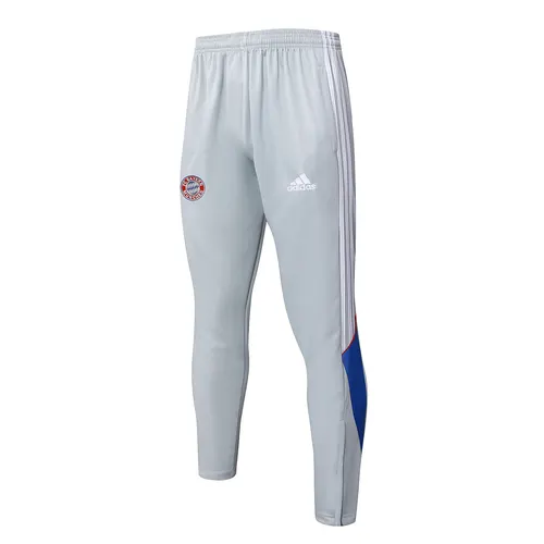 2025/2026 Bayern Munich Half-Pull Training Suit Light Gray Retro Style Football Shirt  Set — view 4
