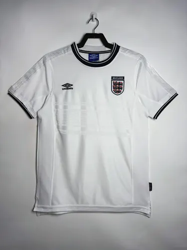 1999-2001 Retro England Home Soccer Jersey  — view 1