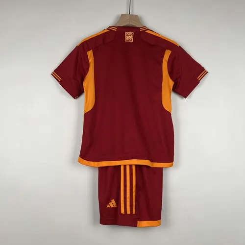 Camisa de Futebol Casa Roma 2023/2024  Tamanho Infantil — view 2