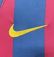 2005/2006 Retro Langarm Barcelona Heim Fußballtrikot UEFA Champions League  — view 6
