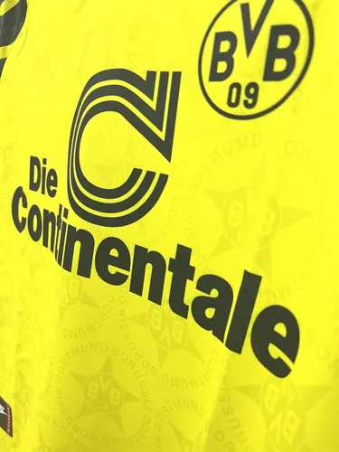 1994-1995 Retro Dortmund Home Football Shirt  — view 6