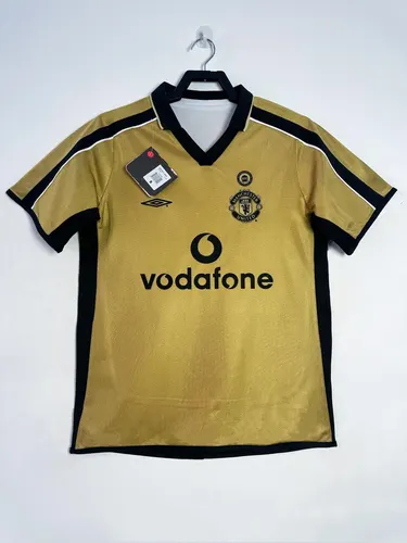 2001-2002 Retro Manchester United Doppelseitiges Jahrhundert-Edition Trikot  — view 2