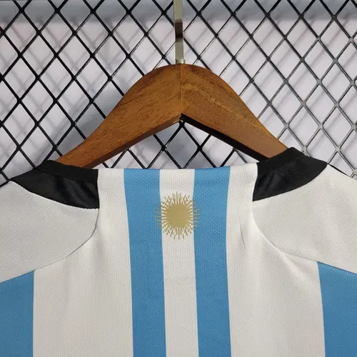 2022 FIFA Weltmeisterschaft Argentinien Nationalmannschaft Trikot Heim — view 9