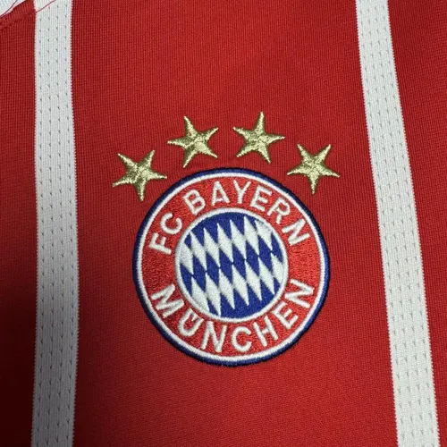 2017/2018 Retro Bayern Munich Home Football Jersey  — view 6