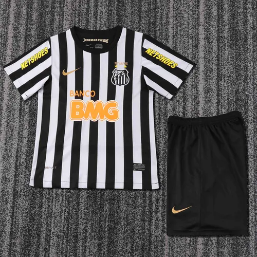 2012/2013 Retro Santos Auswärts Fußballtrikot Kindergröße AAA fan-gradät — view 1