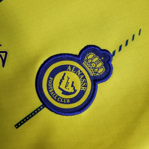 2023/2024 Al-Nassr Home Football Shirt Kids Size — view 7