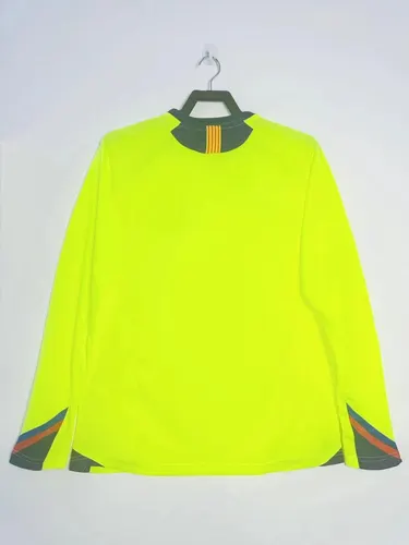 2005/2006 Camiseta de Fútbol Visitante Retro Barcelona Manga Larga  — view 2