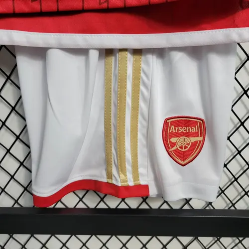 2023/2024 Arsenal Home Soccer Jersey Kids Size — view 4