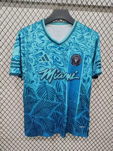2025/2026 Inter Miami Édition Spéciale Bleu Maillot lande