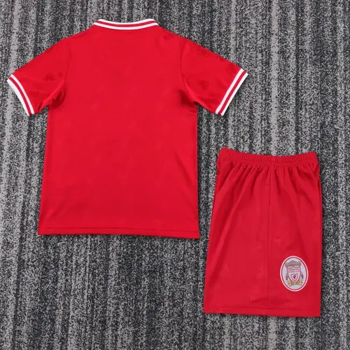 1996-1997 Retro Liverpool Heim Fußballtrikot AAA fan-gradät Kindergröße — view 2