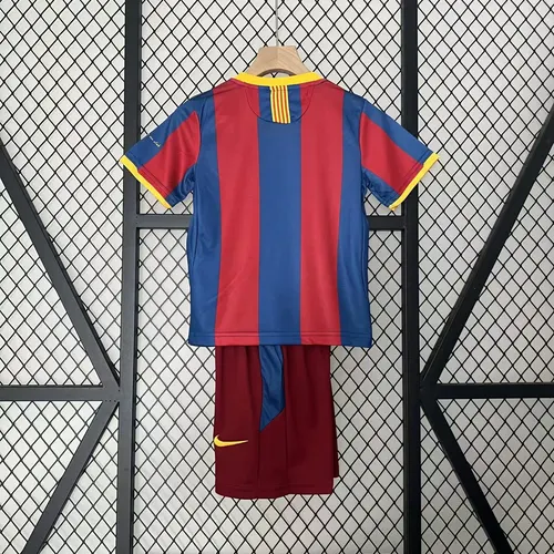 2010/2011 Retro Barcelona Home Camisa de Futebol  Tamanho Infantil — view 2