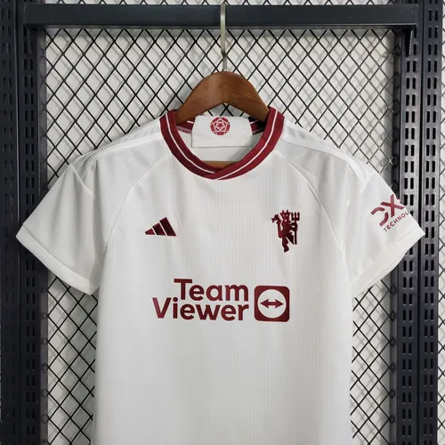 2023/2024 Manchester United Auswärtstrikot  Kindergröße — view 3